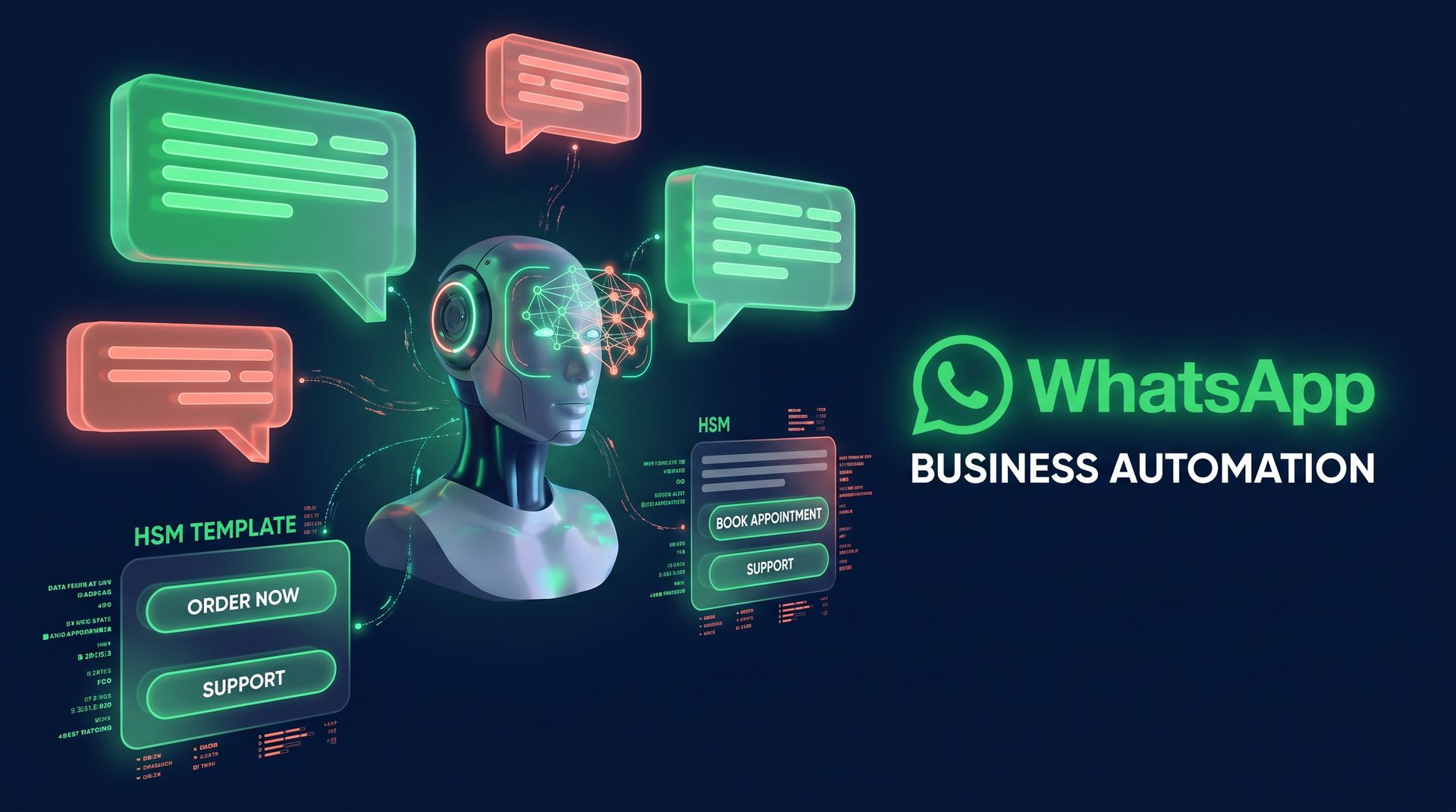LoopNow WhatsApp Business API — HSM templates, AI conversations, DLT-compliant